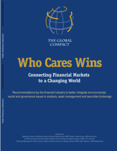 Who Cares Wins The Global Compact