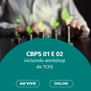Normas CBPS 01 e CBPS 02 (IFRS S1 E S2), incluindo Workshop de TCFD