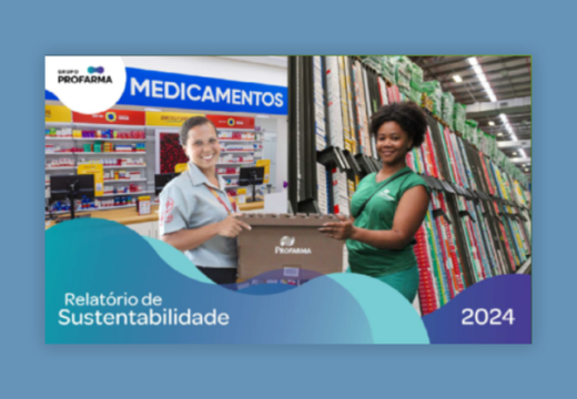 Capa do relatório Grupo Profarma