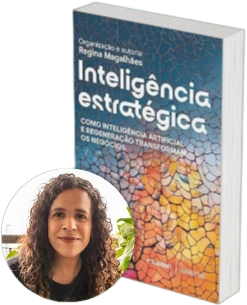 Livro Inteligência estratégica e Regina Magalhães